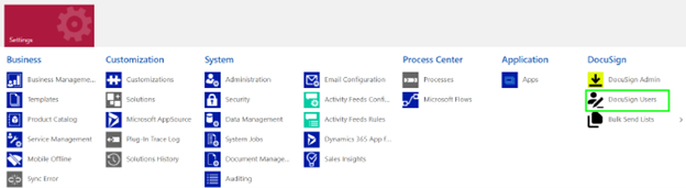 Connect DocuSign with Dynamics 365 CRM