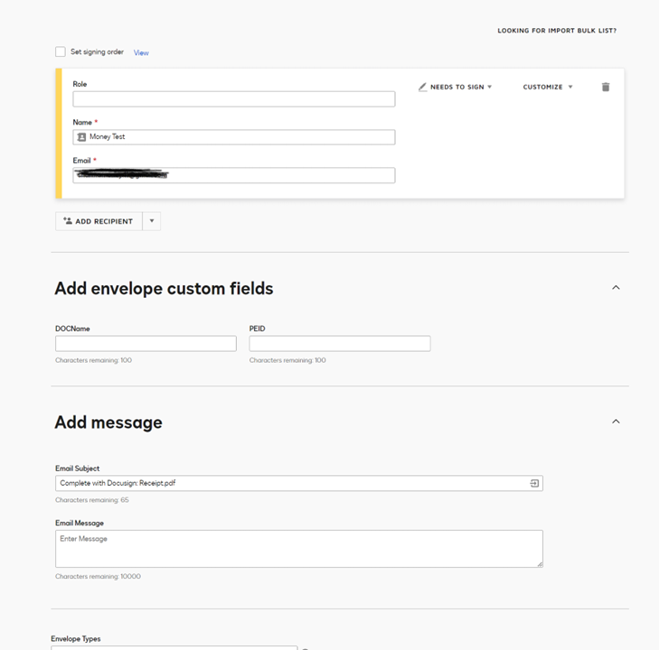 Connect DocuSign with Dynamics 365 CRM