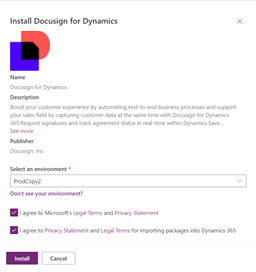 Connect DocuSign with Dynamics 365 CRM