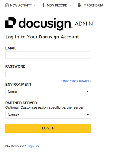 Connect DocuSign with Dynamics 365 CRM